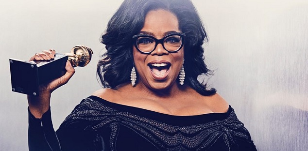 Oprah tells Golden Globes audience 'time is up' for men abusing their power  | Durham Radio News